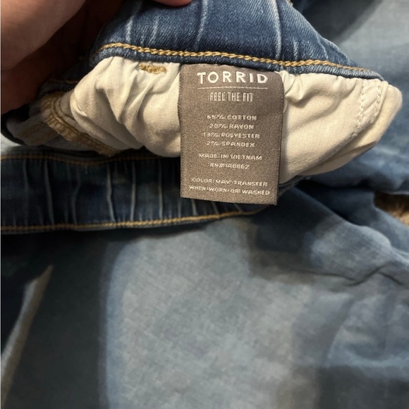 Torrid drawstring jeans - Picture 3 of 4